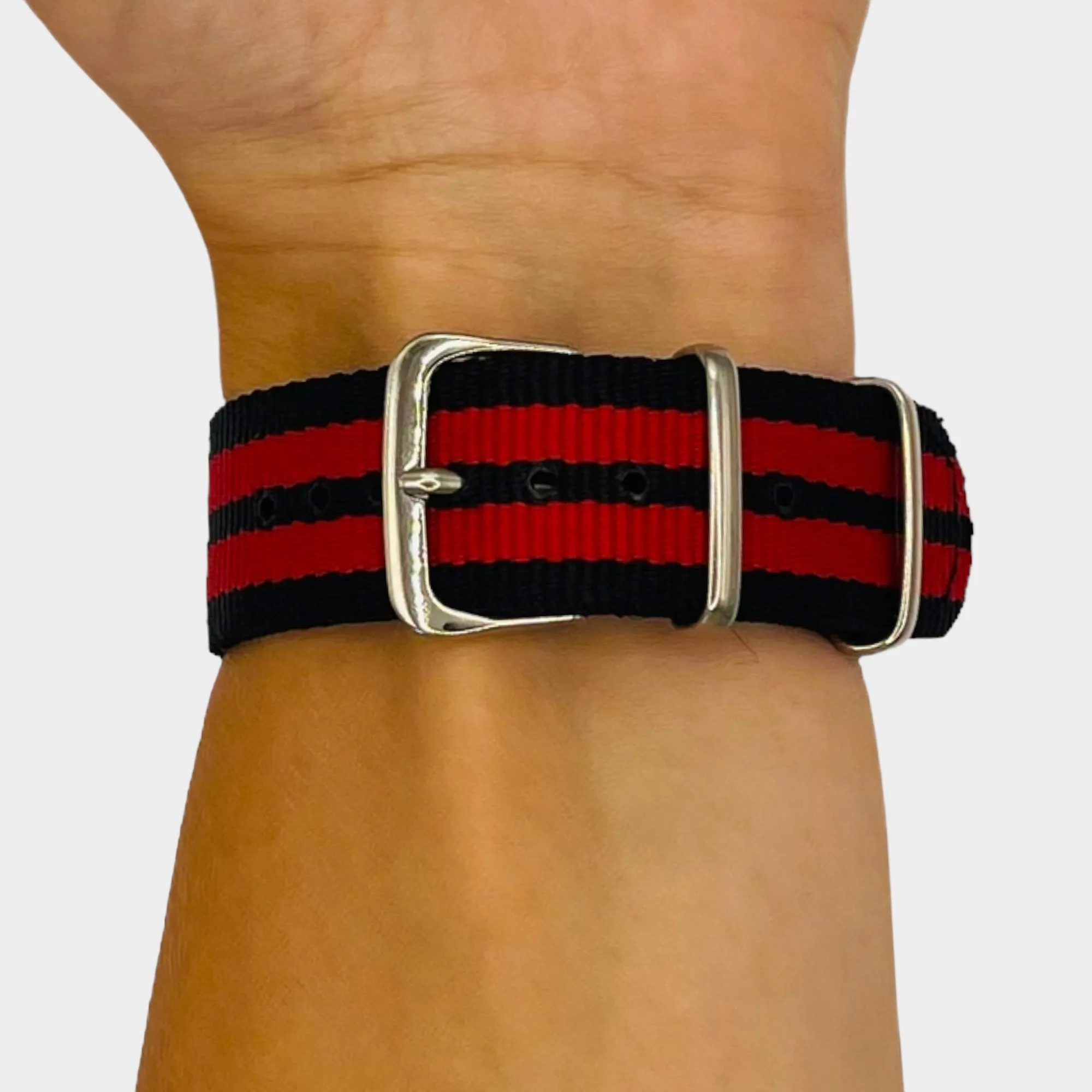 Nato Nylon Watch Straps Compatible with the Xiaomi Band 8 Pro