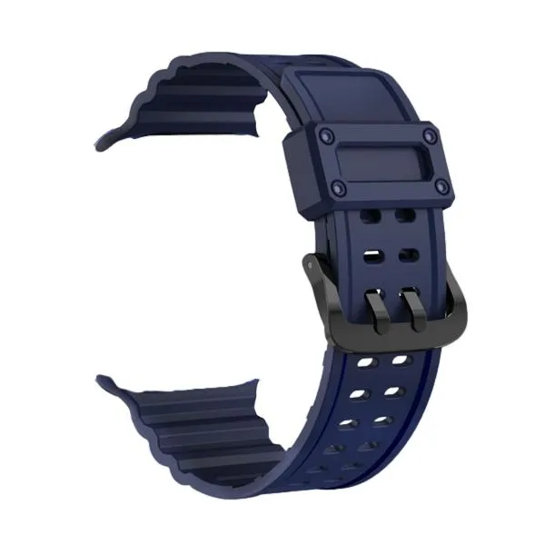 Navy Blue TPU Apple Watch Band 海軍藍 TPU Apple 錶帶 KCWATCH1303