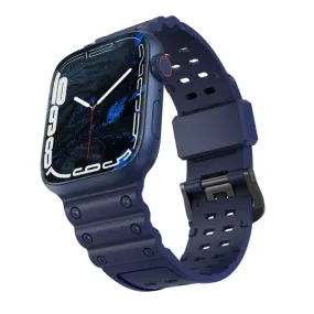 Navy Blue TPU Apple Watch Band 海軍藍 TPU Apple 錶帶 KCWATCH1303