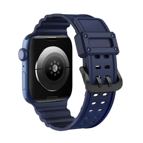 Navy Blue TPU Apple Watch Band 海軍藍 TPU Apple 錶帶 KCWATCH1303