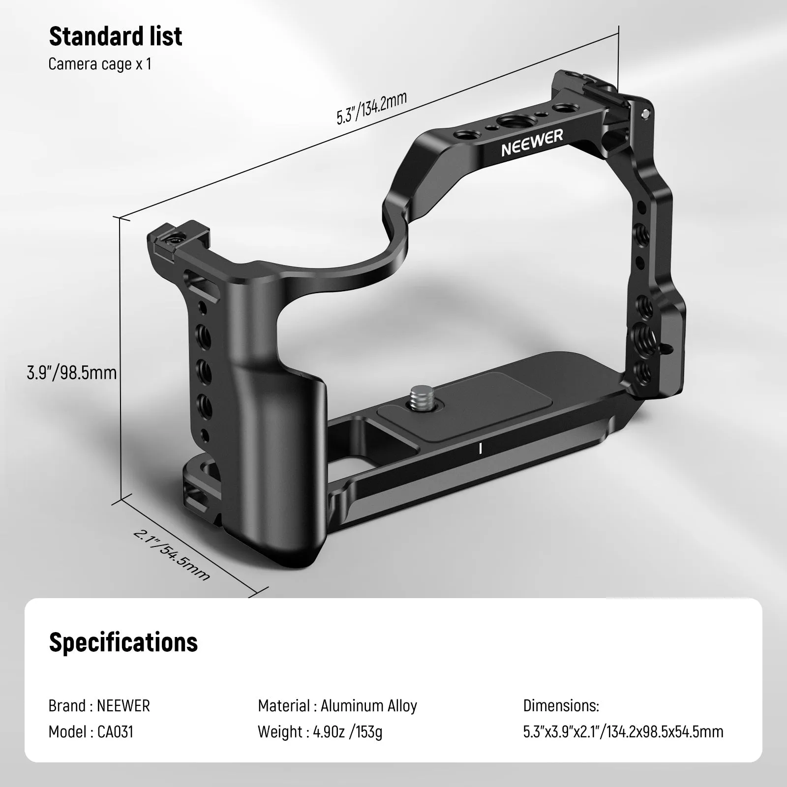 NEEWER CA031 R50 Camera Cage For Canon EOS R50