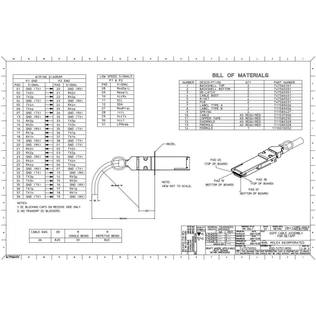 NetApp NO_FRU_Mellanox_MCP1650-H001E30_1m - 1m Data Cable with Plug QSFP56/QSFP56 | NO_FRU_Mellanox_MCP1650-H001E30_