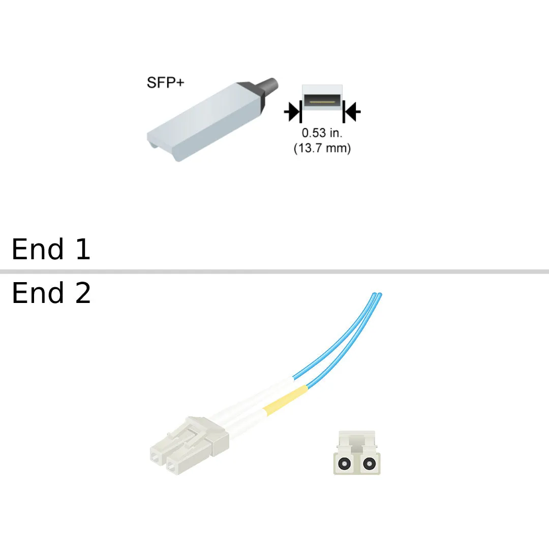 NetApp X-SFP-10G-ER-C -  Data Cable with Plug SFP /LC | Cisco 10GBase ER SFP  Optic,  -C