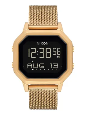 NIXON SIREN MILANESE - ALL GOLD - CLEARANCE