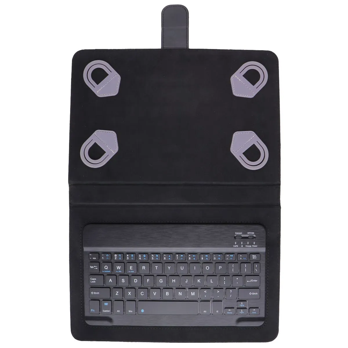 ONN Universal Bluetooth Keyboard Folio for Tablets 9/10-in - Black (ONB15TA203)