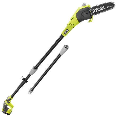 Open Box -  Ryobi ONE  8 in. 18-Volt Cordless Pole Saw 1.3 Ah Battery and Charger Included