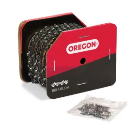 Oregon - 20BPX100U - 100' Reel Chainsaw Chain - .325" Pitch, .050" Gauge, Micro Chisel for 503306701, 591094801, H22-100U, 23RM3100R