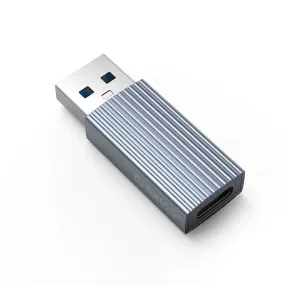 ORICO AH-AC10 USB3.1 to Type-C OTG Adapter Dongle with 10Gbps Fast Data Transfer Rate, 5V 3A Charging Aluminum Alloy