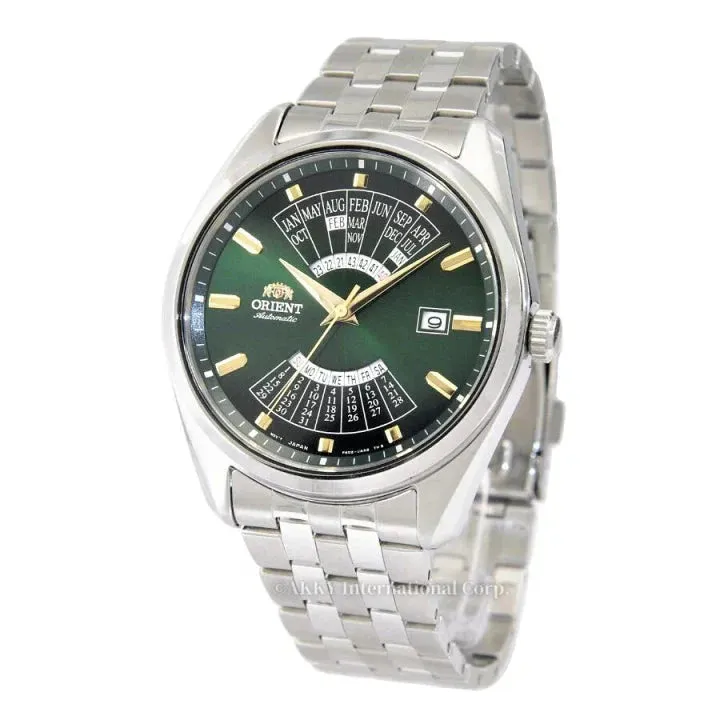 Orient Multi-Year Calendar Men's Silver Watch RA-BA0002E30B