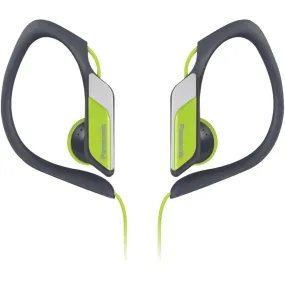 PANASONIC RP-HS34-Y Sweat-Resistant Sports Earbuds (Neon)