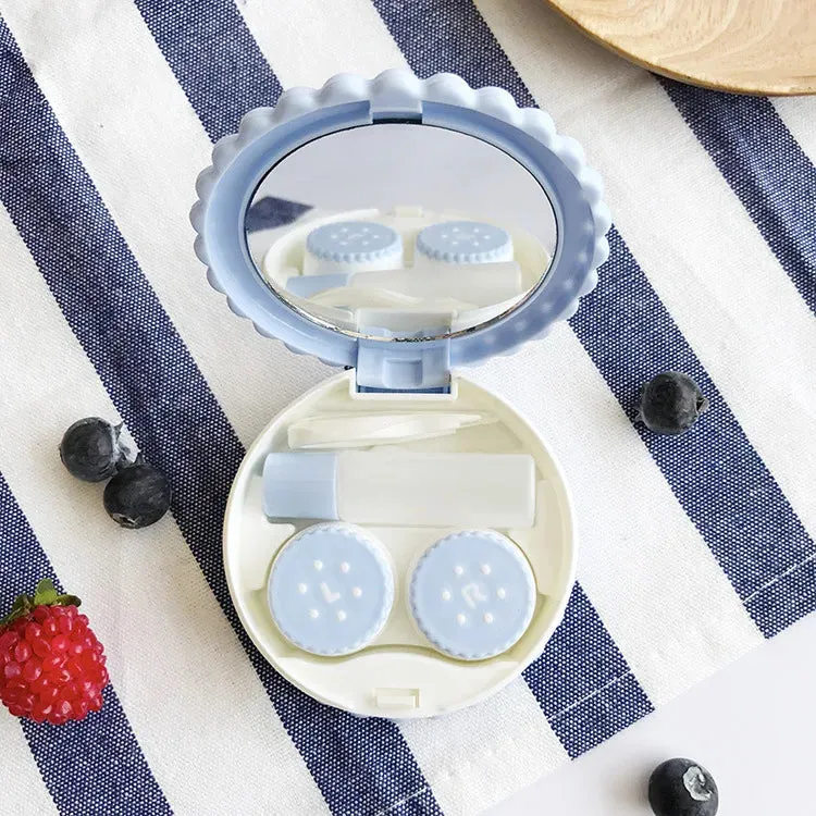 Pastel Cookie Contact Lenses Case