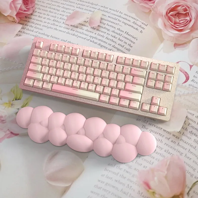 PIWIJOY Cotton Cloud Pad Keyboard Wrist Rest