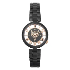 Plein Sport Tiger Luxe Ladies Black Watch PSMBA0523