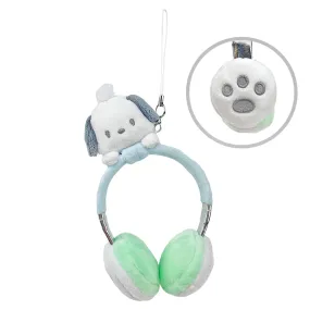 Pochacco Plush Headphones Bag Charm