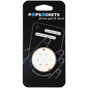 PopSockets Collapsible Grip & Stand for Phones and Tablets - Polka Multi