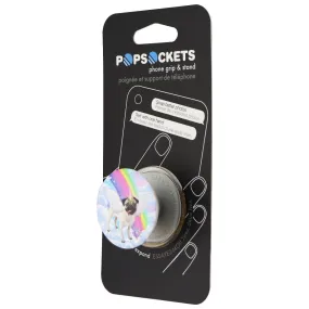 PopSockets: Collapsible Grip & Stand for Phones/Tablets - Angel Doug/Rainbow Pug