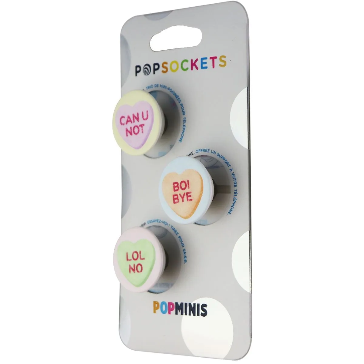 PopSockets PopMinis: Mini Grips for Phones & Tablets (3 Pack) - Sassy Hearts