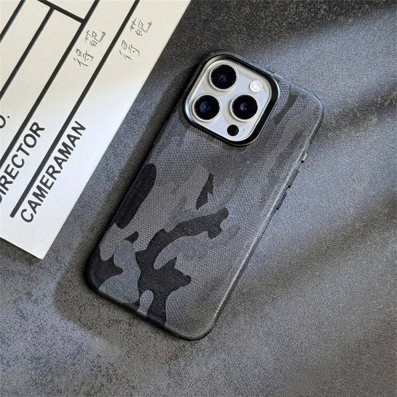 Premium Camo MagSafe iPhone Case