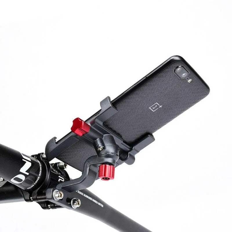 Promend 360 Rotatable Bike Mobile Phone Holder Aluminum Adjustable Bicycle Holder Non-slip MTB Mount Stand Cycling Bracket