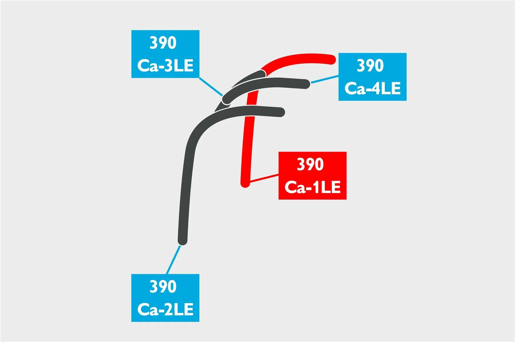 Replacement Air Poles for Kampa Dometic Grande L Extension - Pro