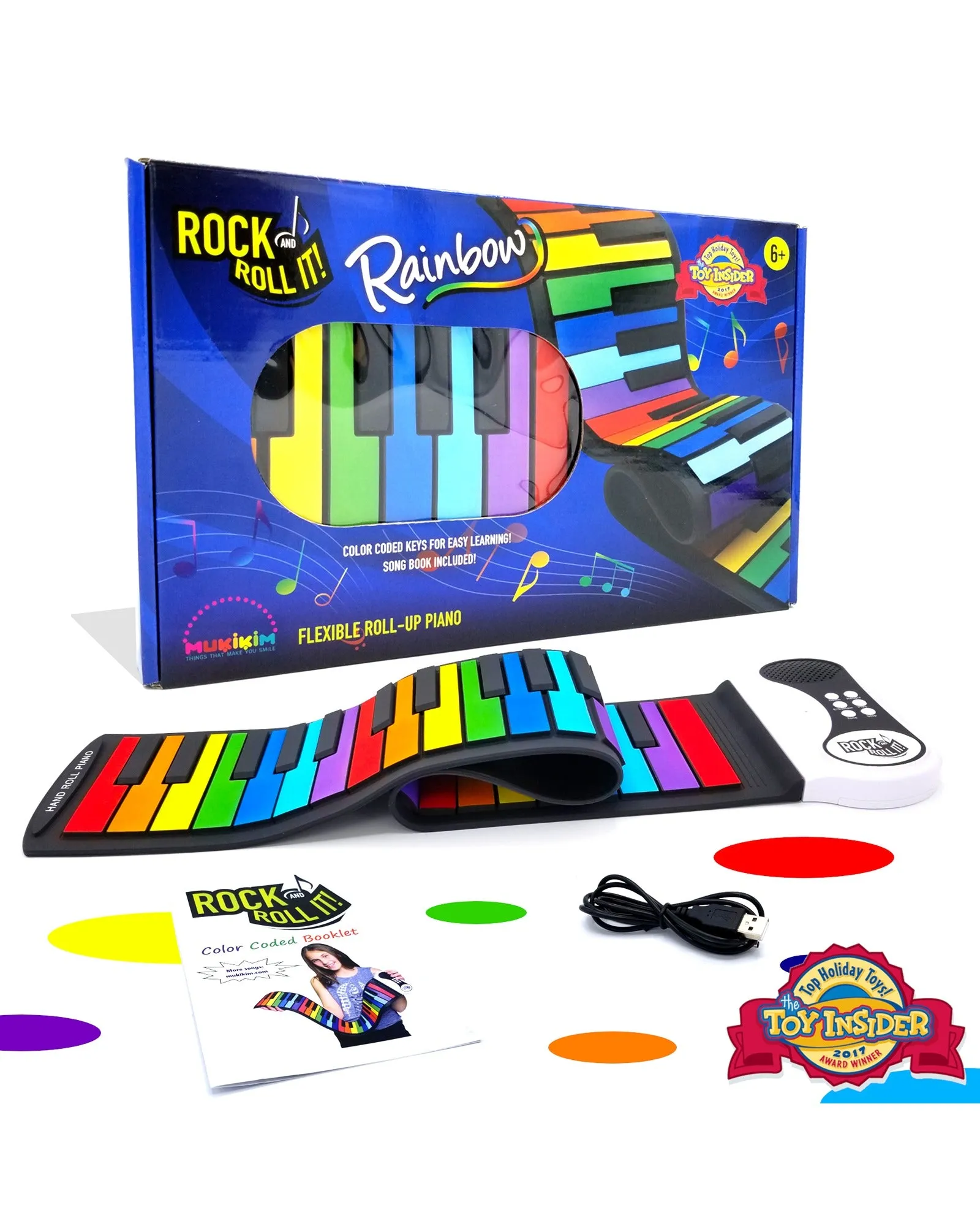 Rock & Roll It Rainbow Piano