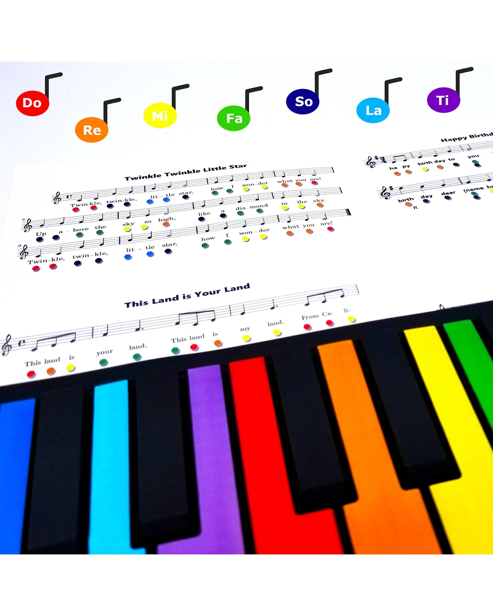 Rock & Roll It Rainbow Piano