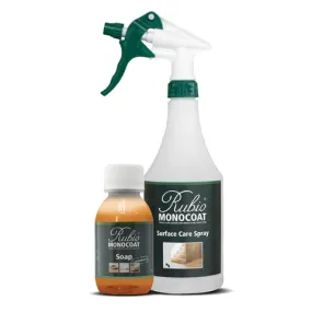 Rubio Monocoat Surface Care Spray Cleaner with 100 mL Natural Soap