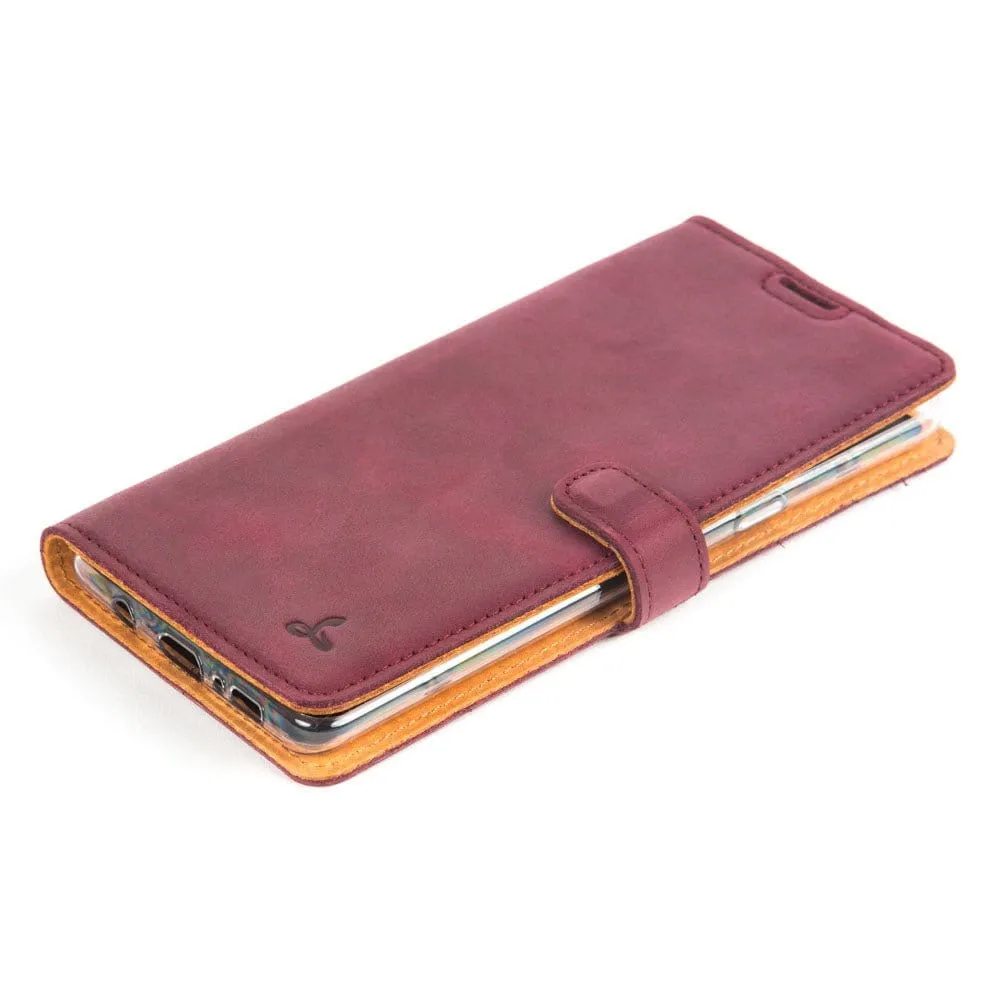 Samsung Galaxy S10 E - Vintage Leather Wallet