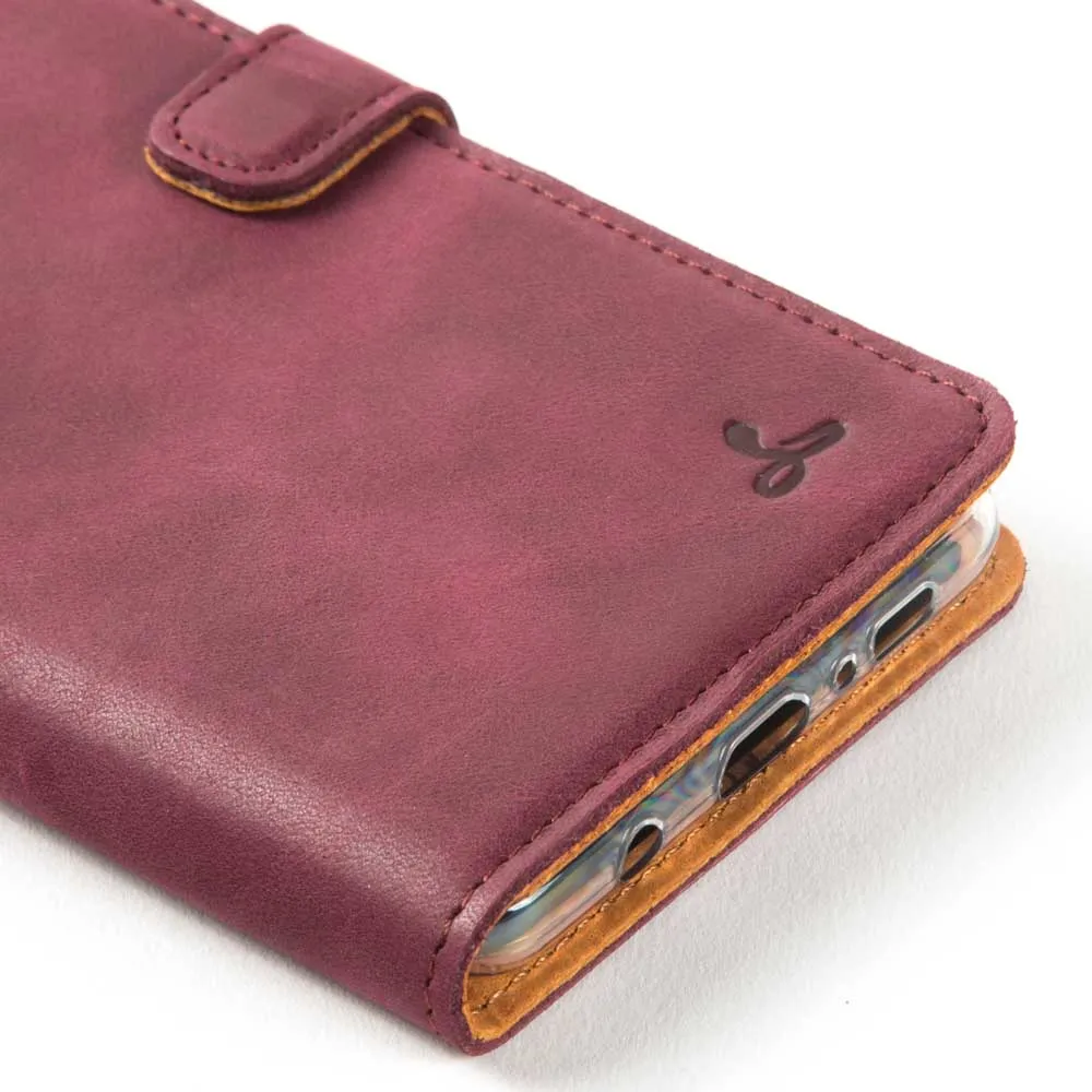 Samsung Galaxy S10 E - Vintage Leather Wallet