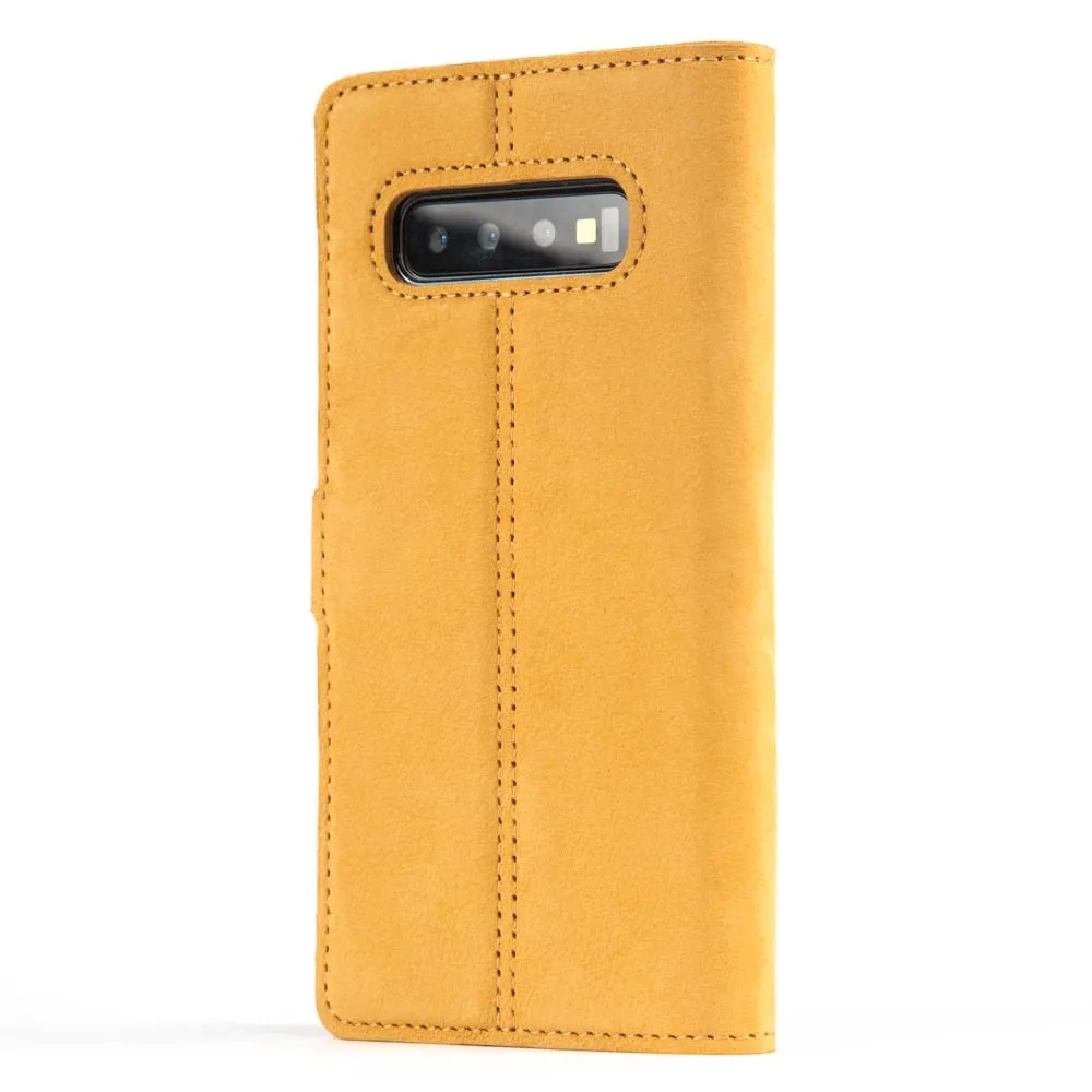 Samsung Galaxy S10 Plus - Vintage Leather Wallet (Almost Perfect)