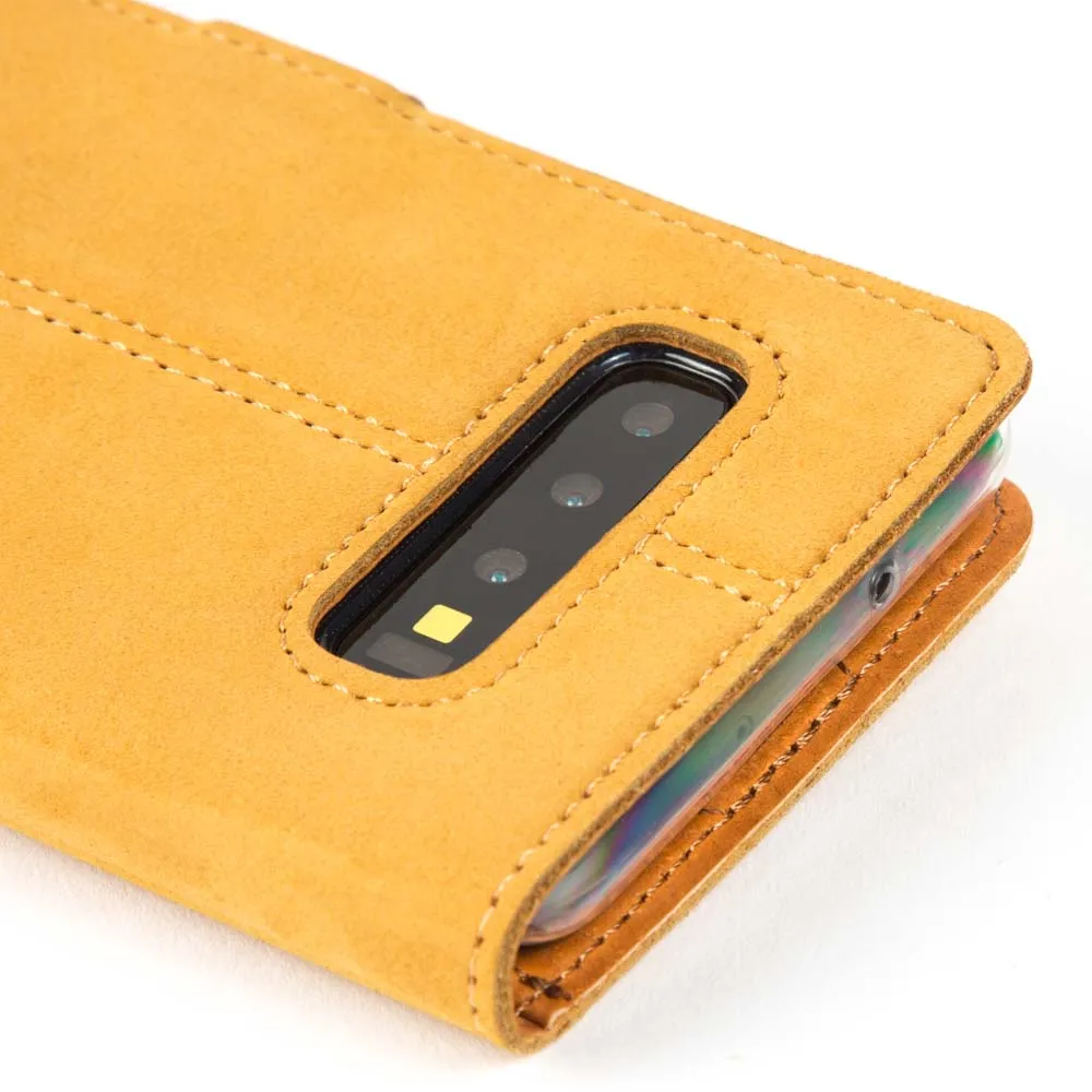 Samsung Galaxy S10 Plus - Vintage Leather Wallet (Almost Perfect)