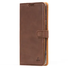 Samsung Galaxy S10 - Vintage Leather Wallet (Almost Perfect)