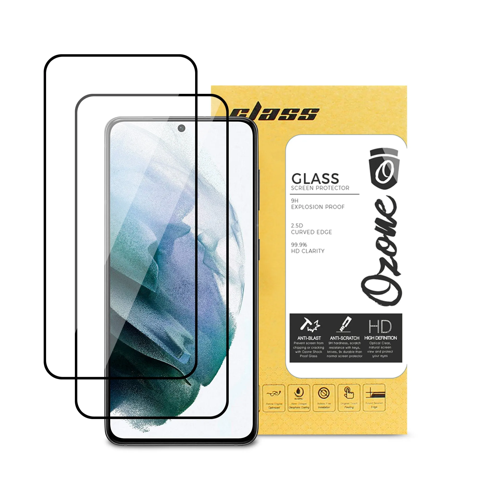 Samsung Galaxy S21 Plus Screen Protectors | Tempered Glass | Pack of 2