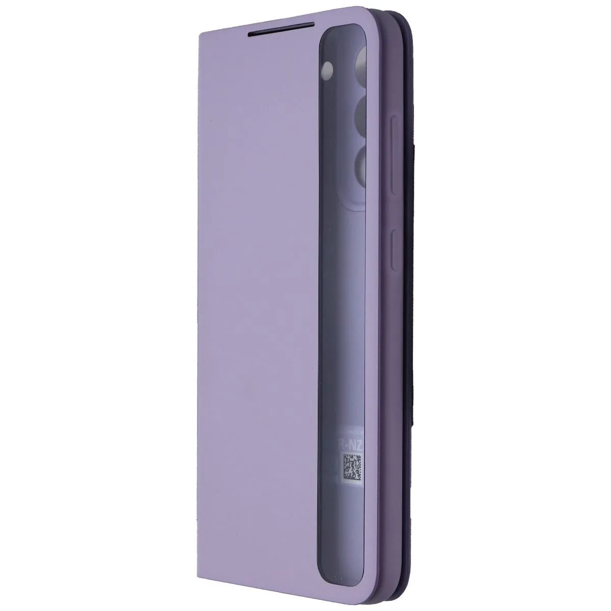 Samsung S-View Flip Cover Case for Galaxy S21 FE (5G) - Lavender Purple/Clear