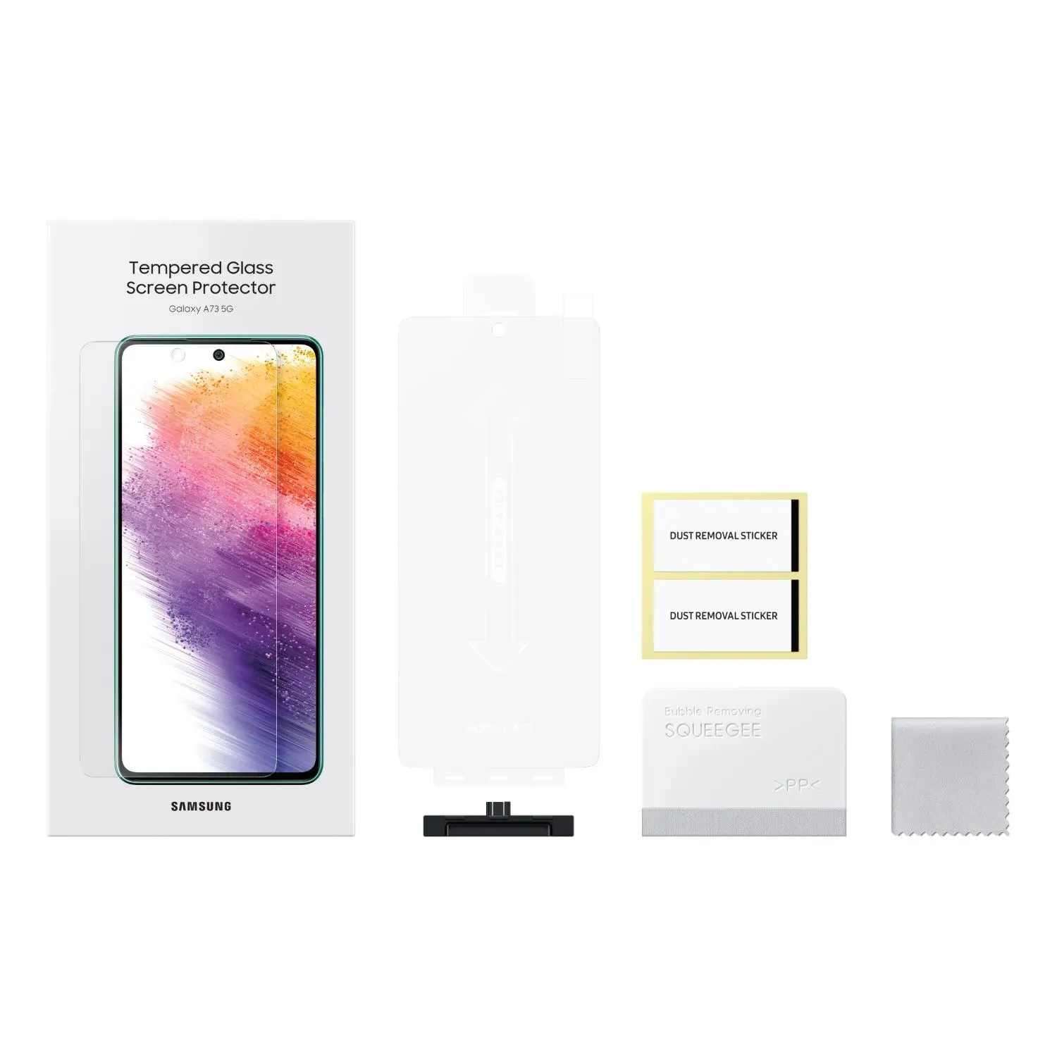 Samsung Tempered Glass Screen Protector - Samsung Galaxy A73 5G