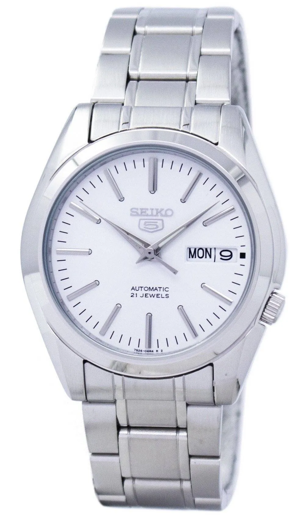 Seiko 5 SNKL41K1  Silver Stainless Automatic Watch Men