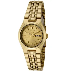 SEIKO SYMA04K1 Automatic Gold Stainless Steel Watch for Women