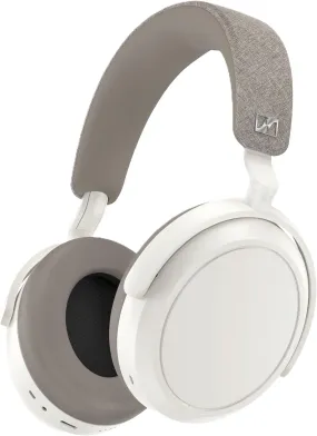 Sennheiser Momentum 4 Wireless Headphones – Bluetooth, Adaptive Noise Cancellation, Crystal-Clear Calls, 60-Hour Battery, Customizable Sound, Lightweight Folding Design, White