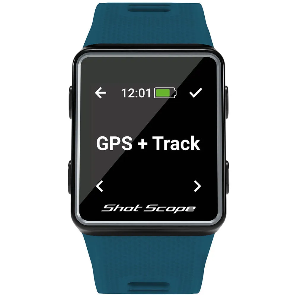 Shot Scope V3 GPS Golf Watch & Performance Tracker - Teal