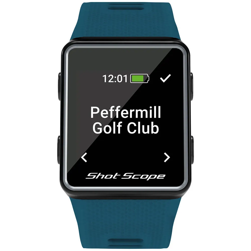 Shot Scope V3 GPS Golf Watch & Performance Tracker - Teal