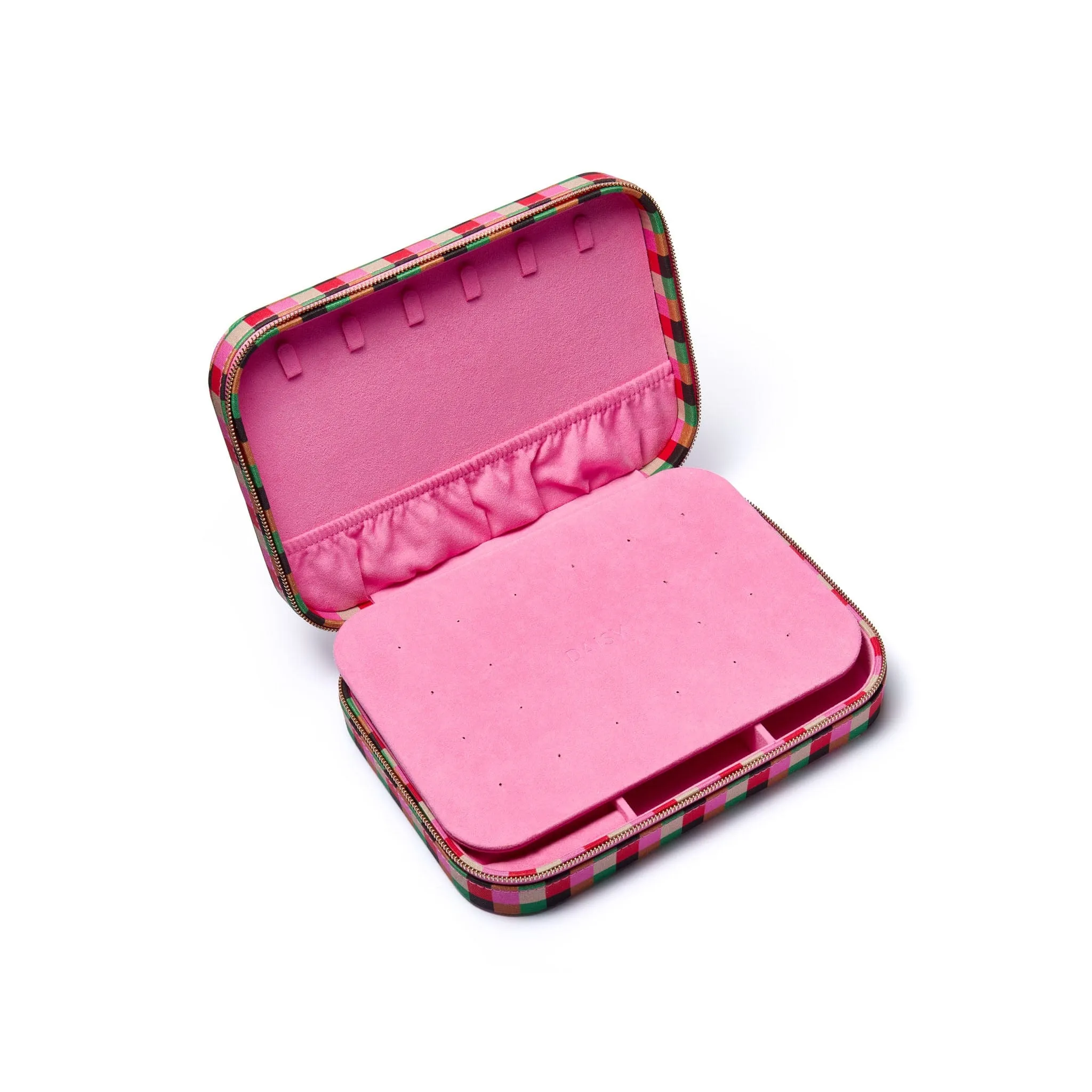 Shrimps Large Pink Jewellery Case