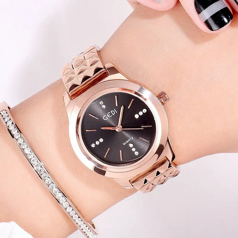 Simple Quartz Women's Wristwatch