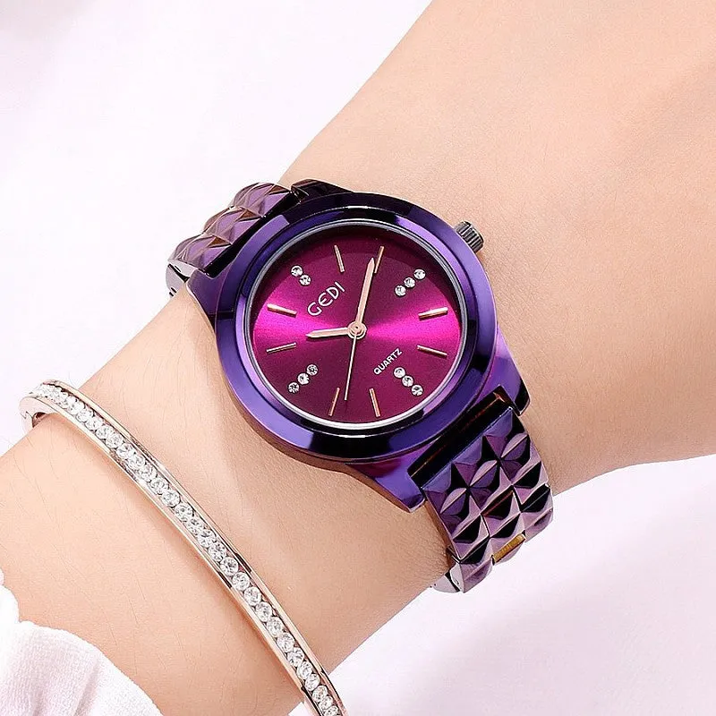 Simple Quartz Women's Wristwatch