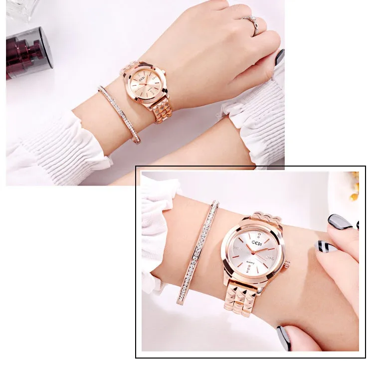 Simple Quartz Women's Wristwatch