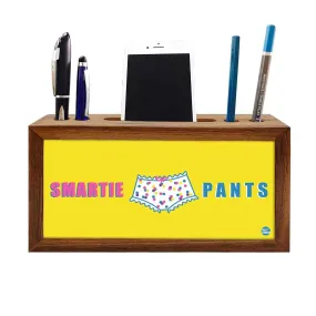 Small Wooden desk organizer - Smartie Pants