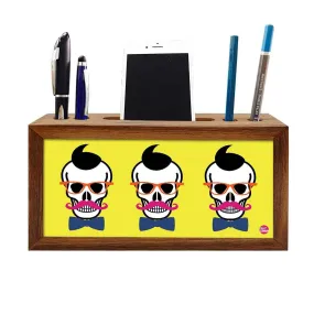 Small Wooden drawers for desk - Skull