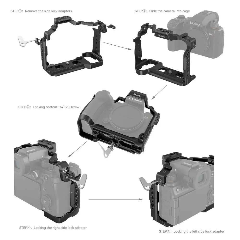 SmallRig Cage for Panasonic LUMIX S5 II 4022