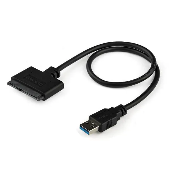 Startech.Com Sata To Usb Cable - Usb 3.0 To 2.5" Sata Iii Hard Drive Adapter - External Converter For Ssd/Hdd Data Trans