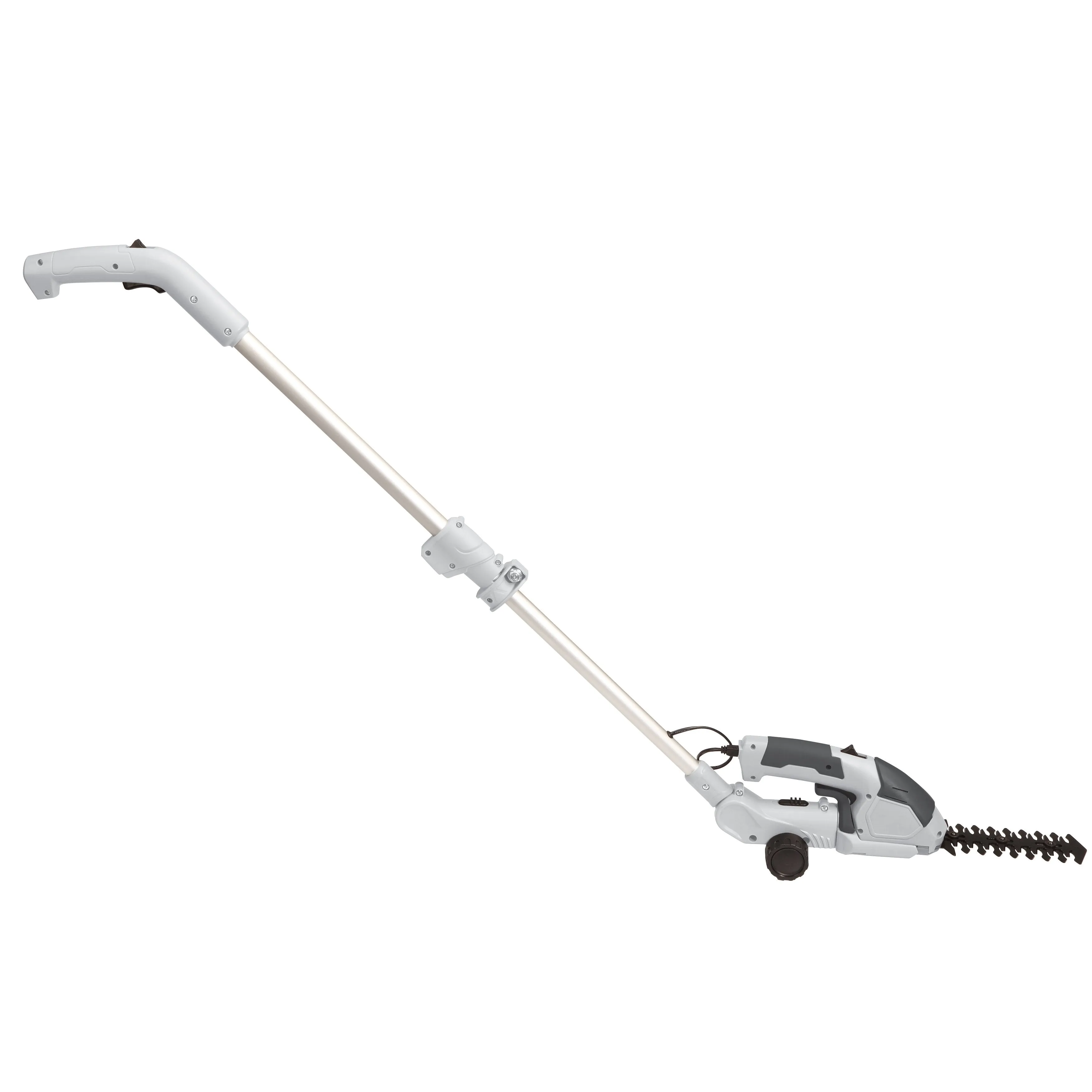 Sun Joe HJ605CC-GRY 2-in-1 Cordless Telescoping Grass Trimmer | 7.2 Volt (Grey)