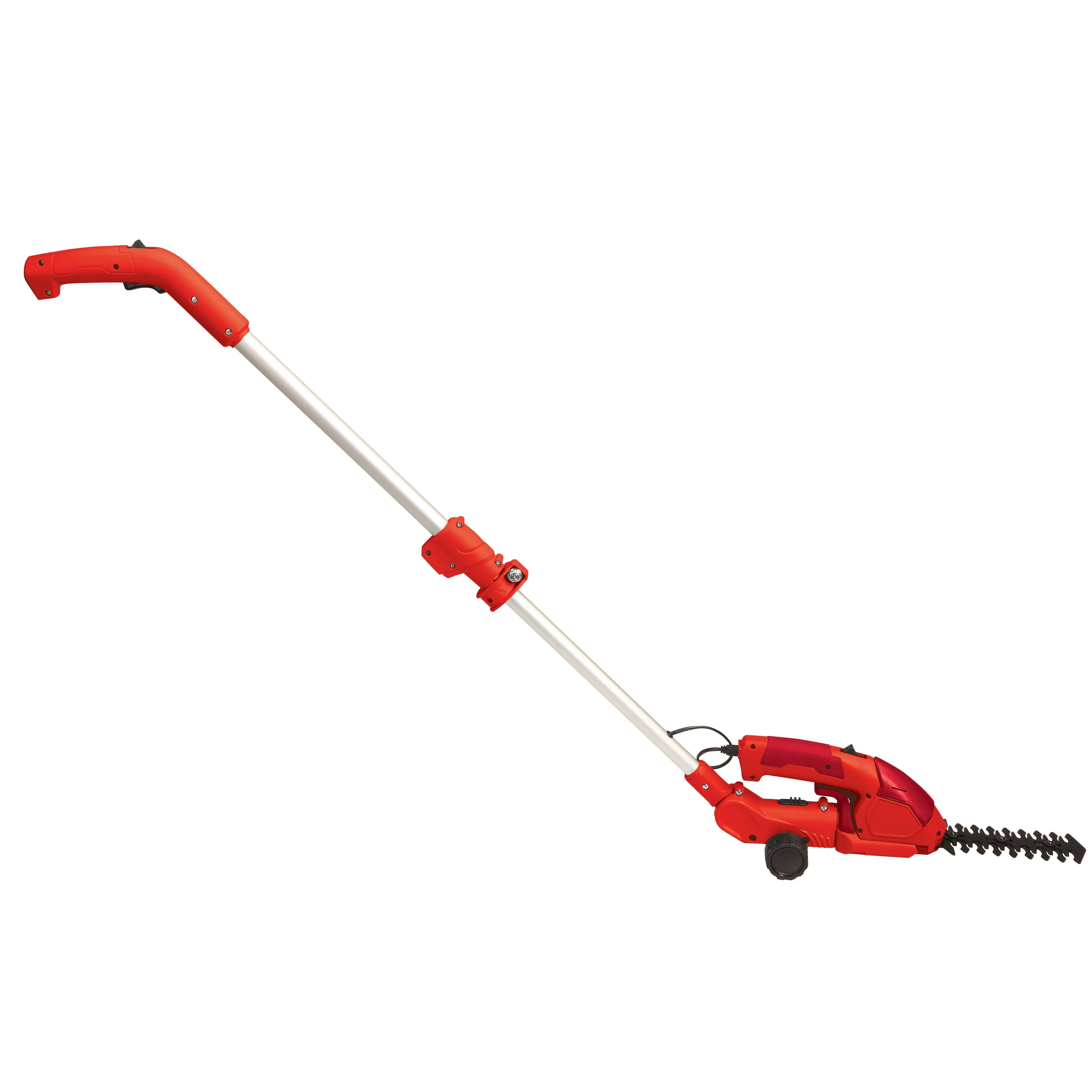 Sun Joe HJ605CC-RED 2-in-1 Cordless Telescoping Grass Trimmer | 7.2 Volt (Red)